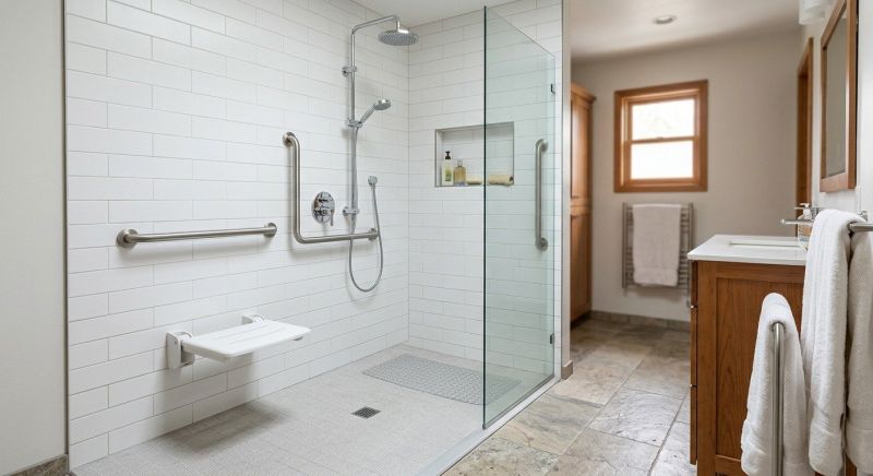 Senior Shower Installation in Lancaster, PA